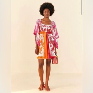 NWT FARM Rio Tropical Dream Mini Dress